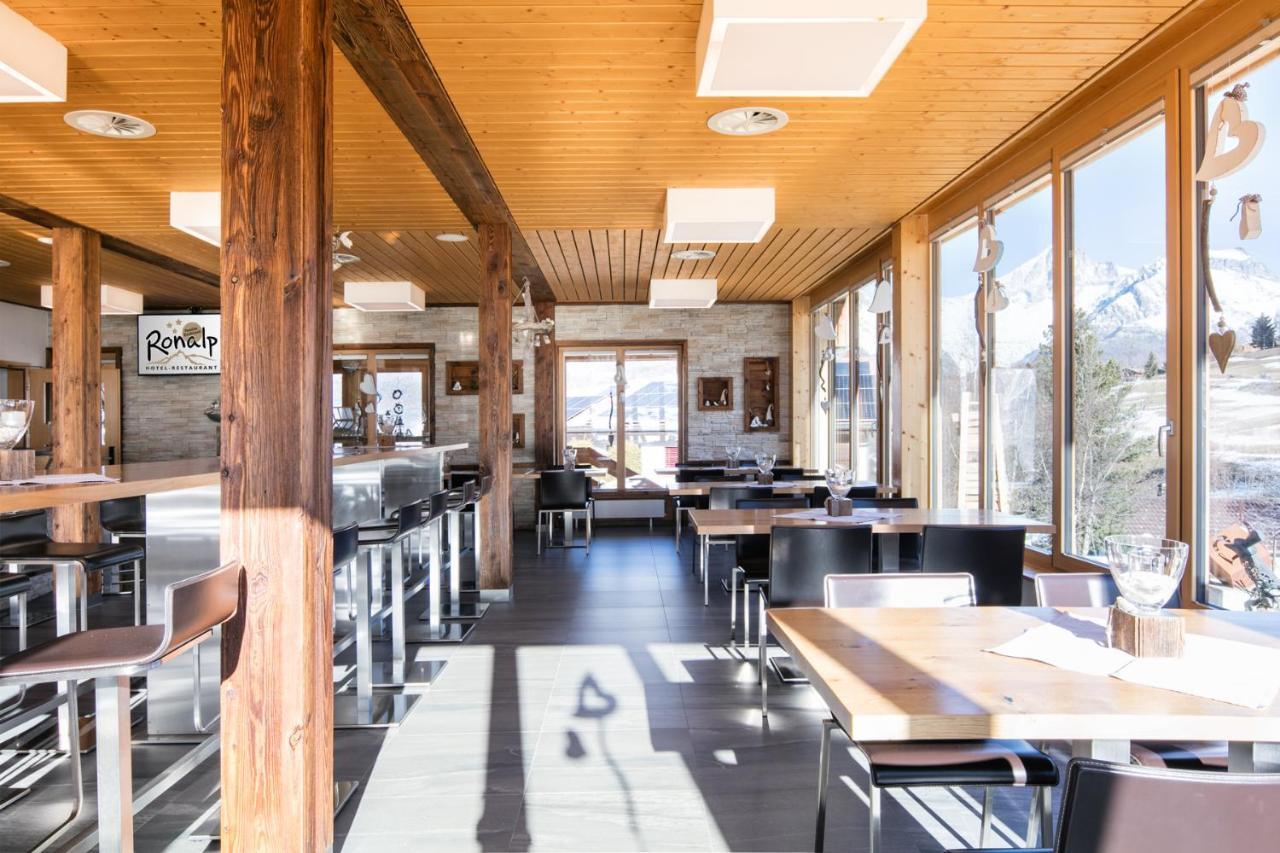 Hotel-Restaurant Ronalp Burchen ภายนอก รูปภาพ